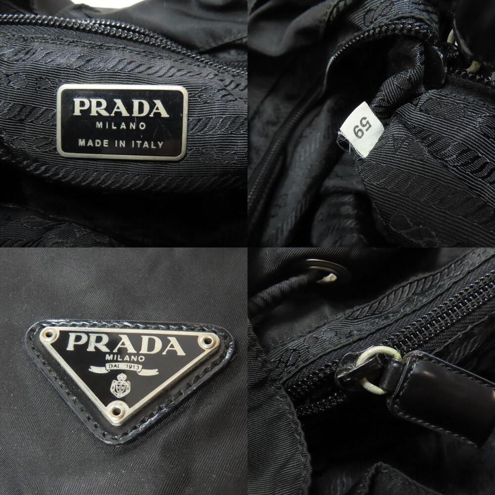 Prada logo Backpack Rucksack Daypack - Picture 6 of 11